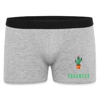 MAÎTRESSE. MAITRE. MERCI. MERCI MAÎTRESSE - Boxer Homme - gris chiné - Devant
