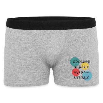 MISTRESS. THANK YOU. THANK YOU MISTRESS. MISTRESS - Men's Boxer Shorts - heather grey - Front