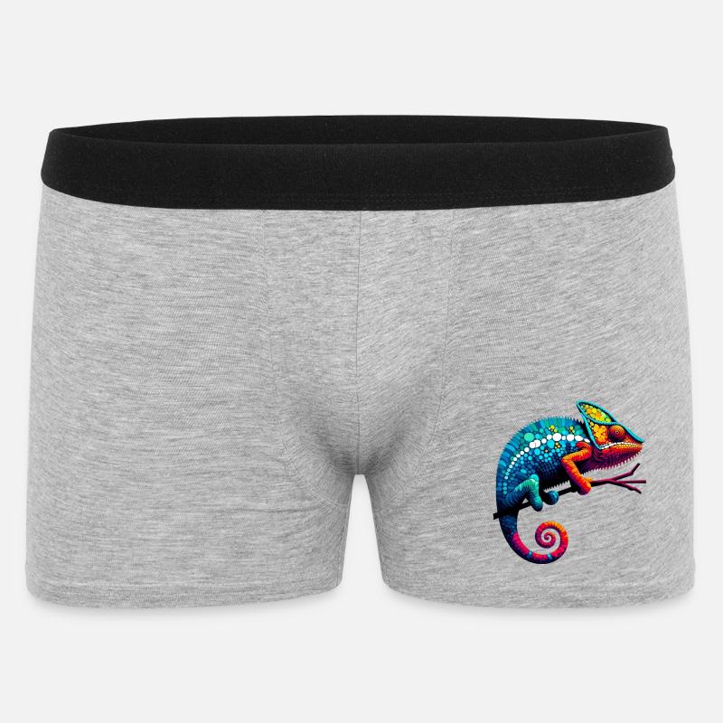 Chameleon - Men's Boxer Shorts - heather grey