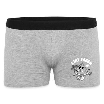 Funky Cosmique Joyeux Design - Boxer Homme - gris chiné - Devant
