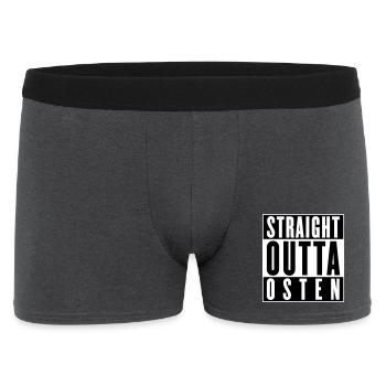 Tout droit sorti de l’est (couleurs changeantes) - Boxer Homme - charbon - Devant