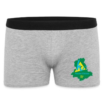 Haute-vienne 87 - Boxer Homme - gris chiné - Devant