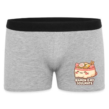 Ramen Cat Kawaii - Men's Boxer Shorts - heather grey - Front