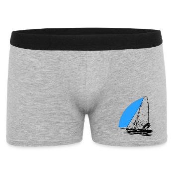 49er Dériveur à voile Régate de voilier Voile Sports de voile - Boxer Homme - gris chiné - Devant