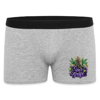 Sour Grape - Men's Boxer Shorts - heather grey - Front
