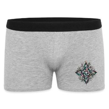 noeud de sorcière - Boxer Homme - gris chiné - Devant