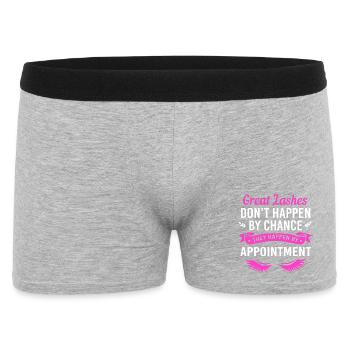 Cosmetics Make-up Beautician - Men's Boxer Shorts - heather grey - Front