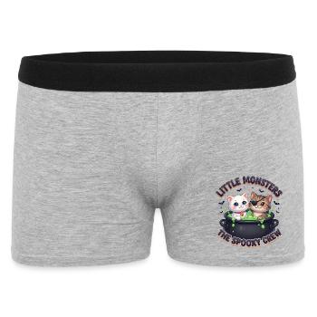 Petit Monstre : L’Équipage Effrayant - Boxer Homme - gris chiné - Devant