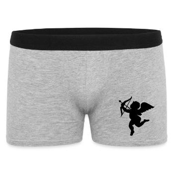 Angel of Love - Men's Boxer Shorts - heather grey - Front