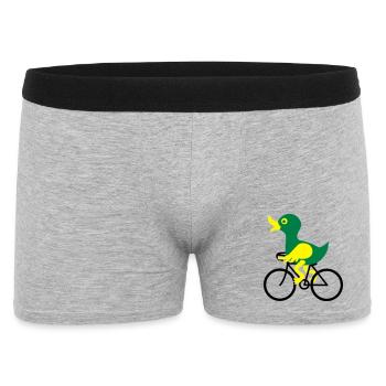 bike - Men's Boxer Shorts - heather grey - Front