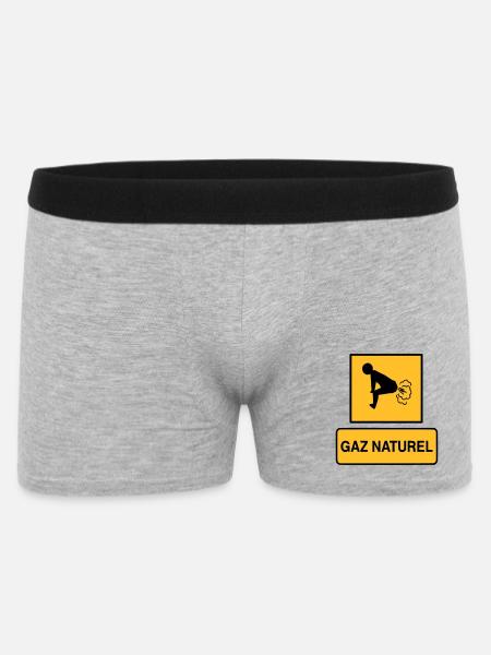 Natural gas - Men's Boxer Shorts - heather grey