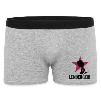 La révolution de Lemberg - Boxer Homme - gris chiné - Devant