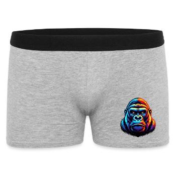 Gorilla - Men's Boxer Shorts - heather grey - Front