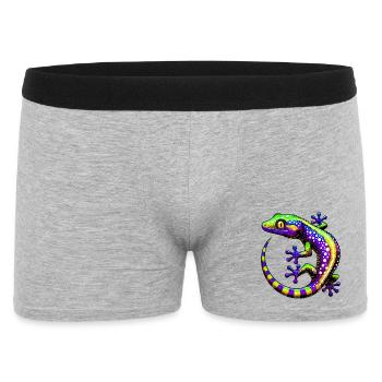 Gecko - Men's Boxer Shorts - heather grey - Front