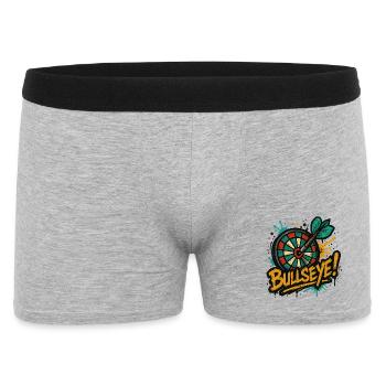 Fléchette dans le mille - Boxer Homme - gris chiné - Devant