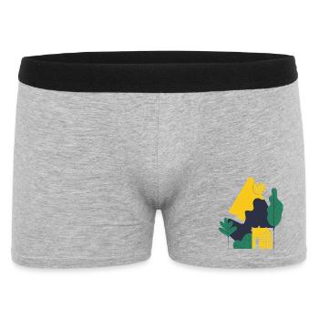 Abstract Desert Landscape - Men's Boxer Shorts - heather grey - Front
