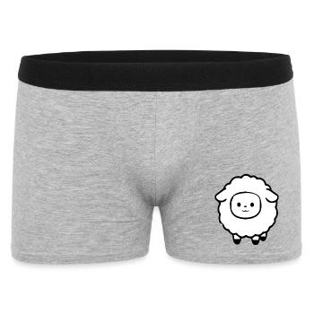 Sheep Sheep Lamb - Men's Boxer Shorts - heather grey - Front