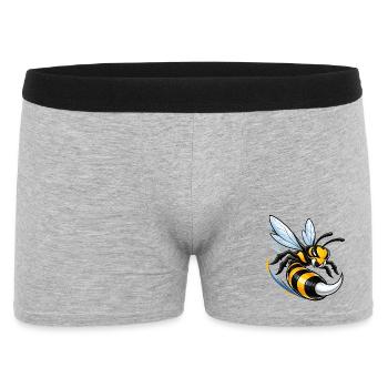 Guêpe dynamique en vol - Boxer Homme - gris chiné - Devant