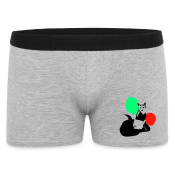 Renard - Boxer Homme - gris chiné - Devant