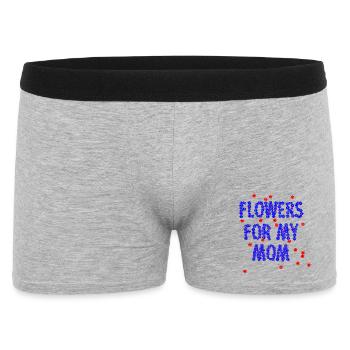 Des fleurs pour ma mère - Boxer Homme - gris chiné - Devant