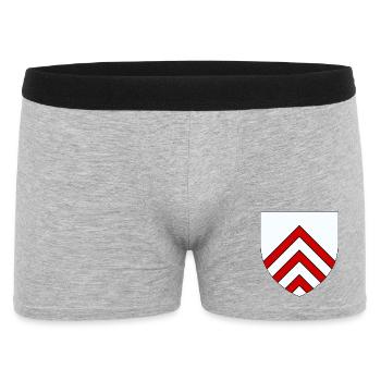 Blason du Perche - Boxer Homme - gris chiné - Devant
