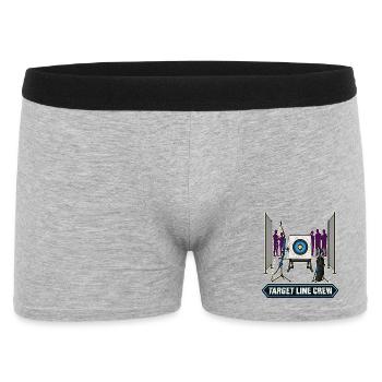 TARGET LINE CREW - Men's Boxer Shorts - heather grey - Front