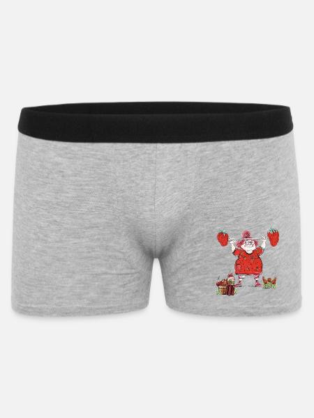 Mrs. Red - Men's Boxer Shorts - heather grey