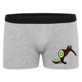 Kiwi - Men's Boxer Shorts - heather grey - Front