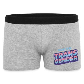 Pride Month - Proud To Be Transgender - Men's Boxer Shorts - heather grey - Front