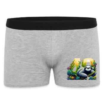 40 Years Sloth 40th Birthday Gift - Men's Boxer Shorts - heather grey - Front