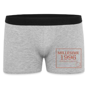 Millésime 1996 30 ans Anniversaire Vintage Cadeau. - Boxer Homme - gris chiné - Devant
