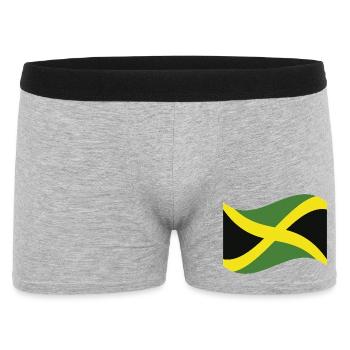 Drapeau jamaïcain - Boxer Homme - gris chiné - Devant