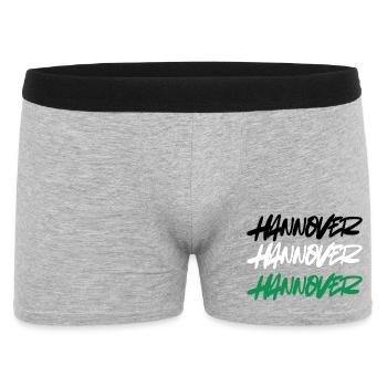 Hanover Double Graffiti Style - Men's Boxer Shorts - heather grey - Front