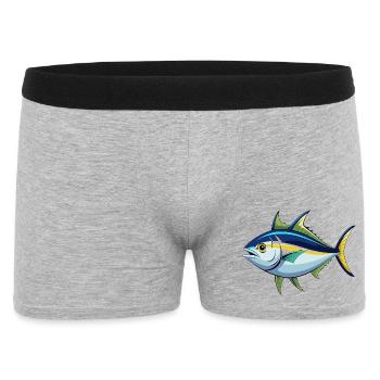 Thon - Boxer Homme - gris chiné - Devant