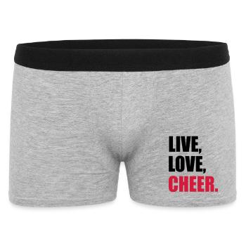cheerleader - Men's Boxer Shorts - heather grey - Front