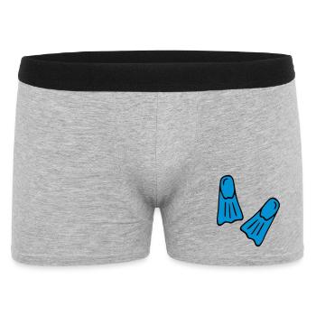 Funny gifts for divers - Men's Boxer Shorts - heather grey - Front