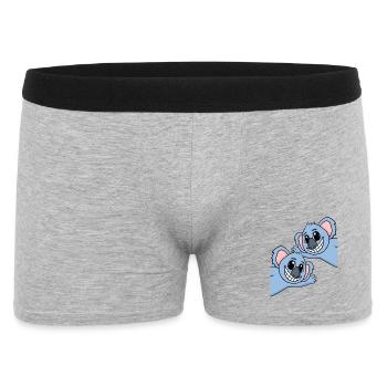 Koala Koalas - Boxer Homme - gris chiné - Devant