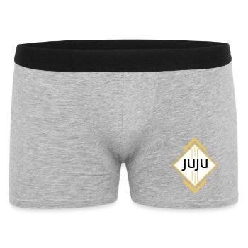 Juju - Men's Boxer Shorts - heather grey - Front