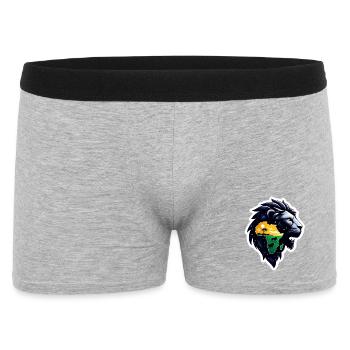 Majestueux Lion d’Afrique - Boxer Homme - gris chiné - Devant