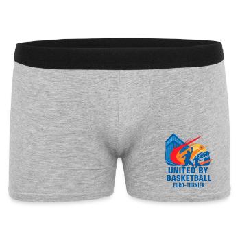 Basketball Tournament - Men's Boxer Shorts - heather grey - Front