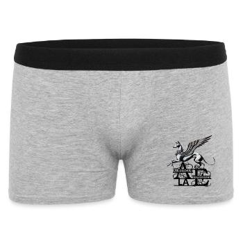 Albergue la Esperanza Nr2 - Männer Boxer Shorts - Grau meliert - Vorne