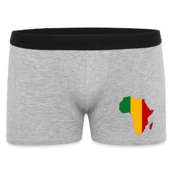 Mali Flag Africa - Men's Boxer Shorts - heather grey - Front