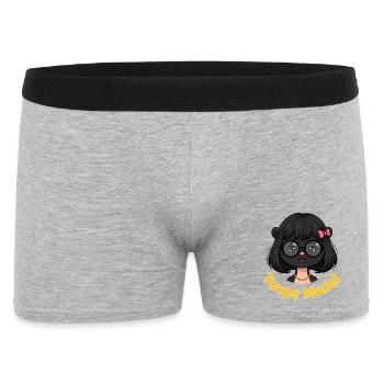 Taupe Model, et tu seras plus belle - Boxer Homme - gris chiné - Devant