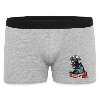 Road Ranger Gorilla - Men's Boxer Shorts - heather grey - Front