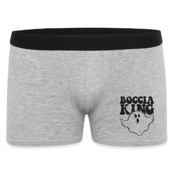 Boccia King Boules Ball Halloween Costume Spirit - Men's Boxer Shorts - heather grey - Front
