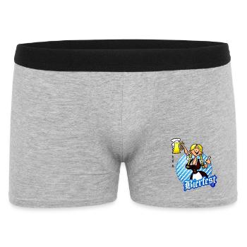 Bierfest Cheers Fille Illustration - Boxer Homme - gris chiné - Devant