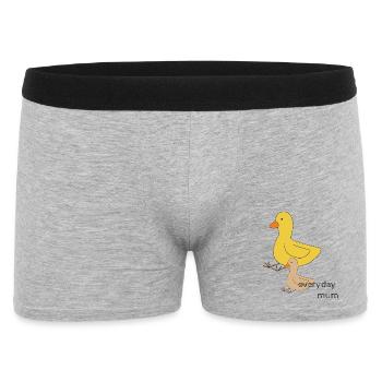 Duck Mum - Men's Boxer Shorts - heather grey - Front