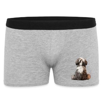 Shih Tzu - Men's Boxer Shorts - heather grey - Front
