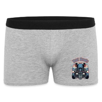 Ratsking Ratlook Shirt – Rustic Custom Style - Men's Boxer Shorts - heather grey - Front