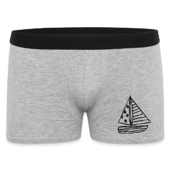VACANCES. BONNES VACANCES. MAÎTRESSE. MAÎTRE. PROF - Boxer Homme - gris chiné - Devant